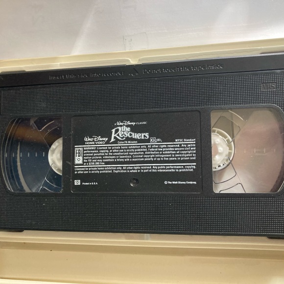 VHS Disney The Rescuers movie - Picture 4 of 4